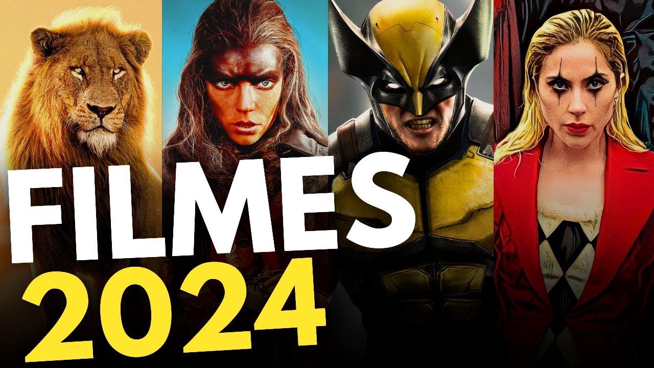 LANÇAMENTOS DE FILMES MAIS ESPERADOS DE 2024! (cinema e streaming)