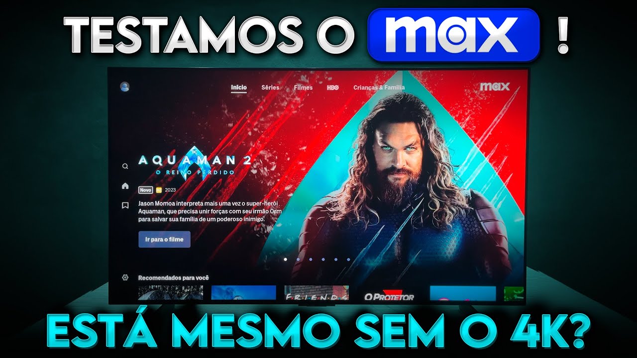 Testamos o MAX!!! O substituto do HBO MAX vale a pena? Perdeu mesmo o 4K?