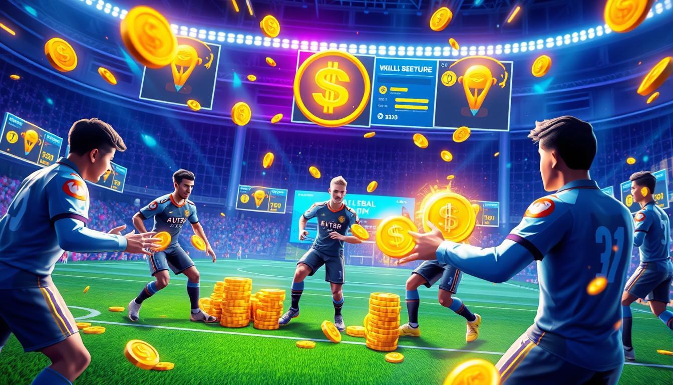 Como jogadores de futebol virtual gastam moedas em games populares